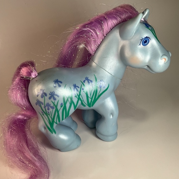 1992 Cabbage Patch Kids SUNDANCE Magic Meadow Pony Shimmer'n Shine Iris Flower - Picture 1 of 8